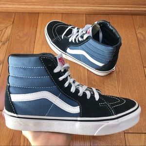 Vans High-Top Navy Sneakers